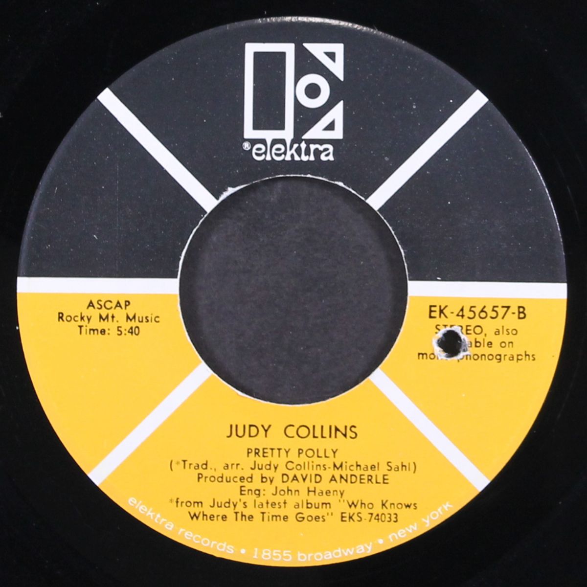 chelsea morning / pretty polly by JUDY COLLINS