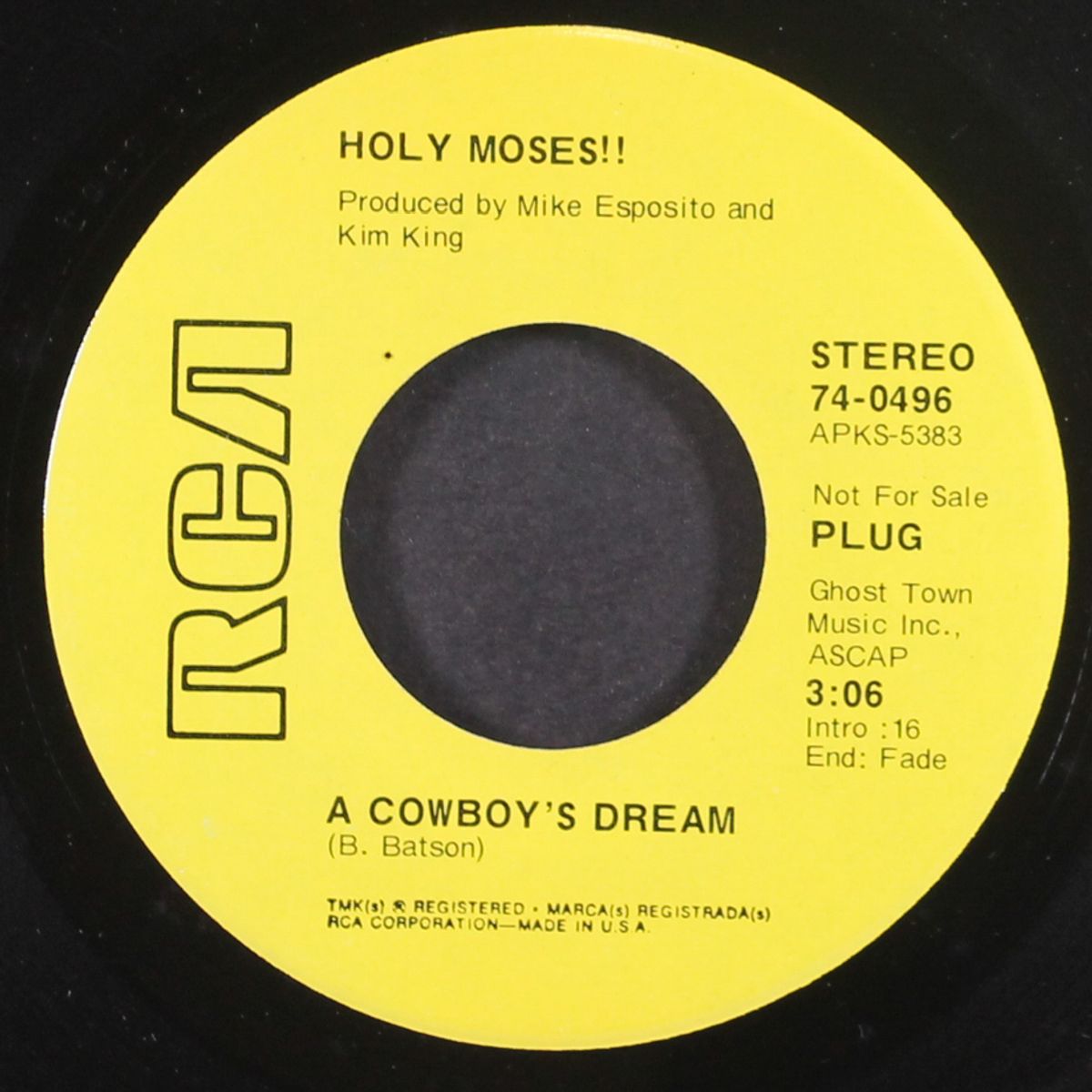 a cowboy's dream by HOLY MOSES