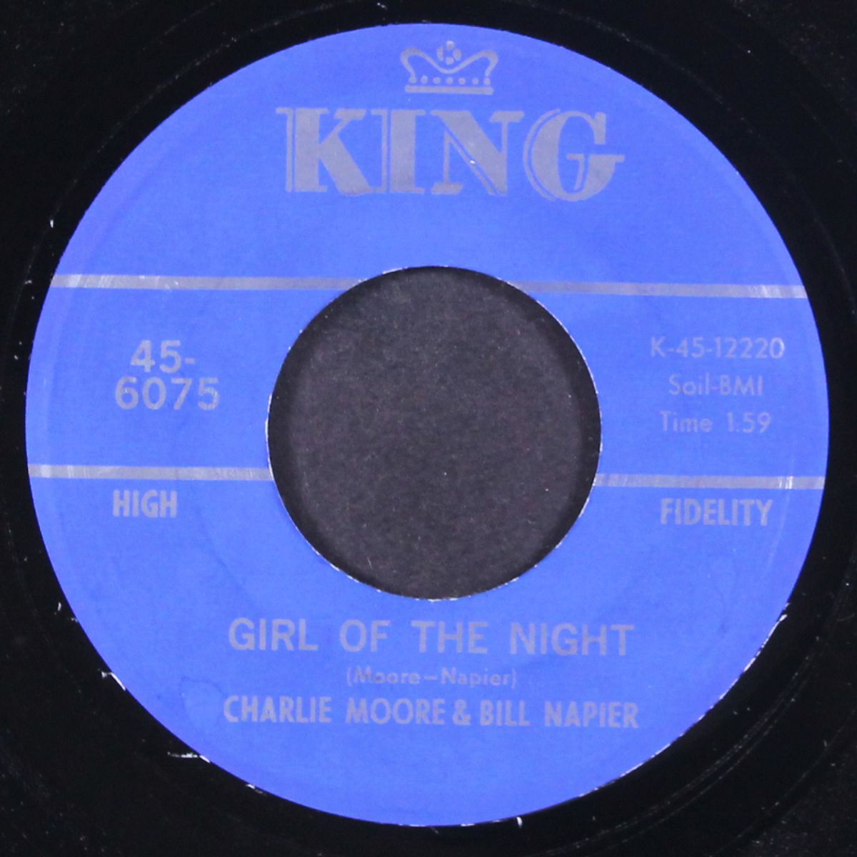 banjo bugle / girl of the night by CHARLIE MOORE & BILL NAPIER