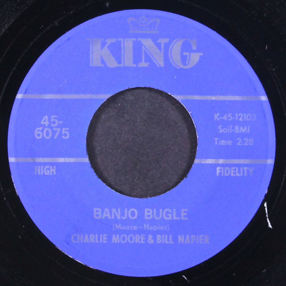 banjo bugle / girl of the night by CHARLIE MOORE & BILL NAPIER