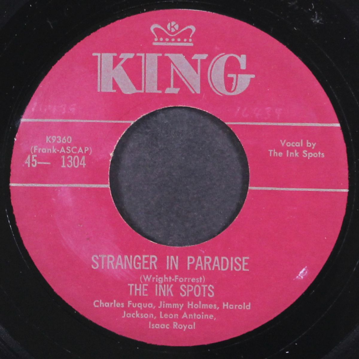 stranger in paradise by INK SPOTS