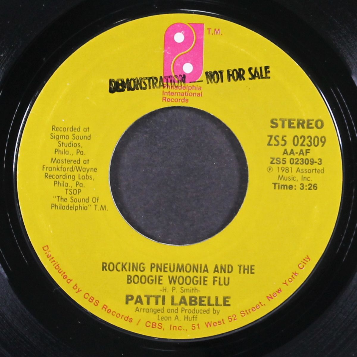 over the rainbow / rocking pneumonia and the boogie woogi flu by PATTI LABELLE
