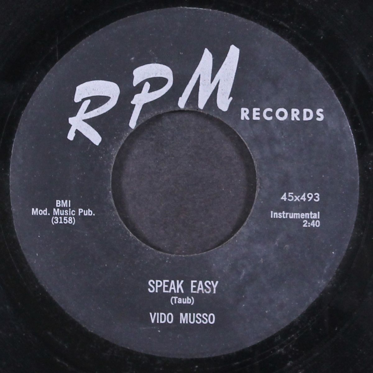blues for two / speak easy by VIDO MUSSO