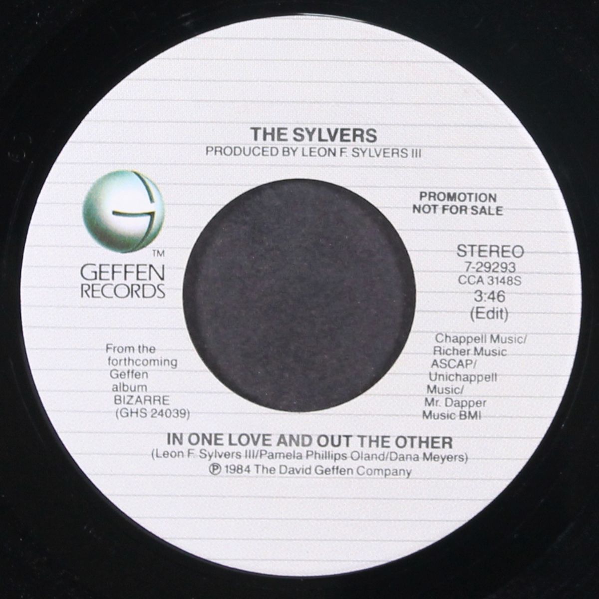 in one love and out the other / same by SYLVERS