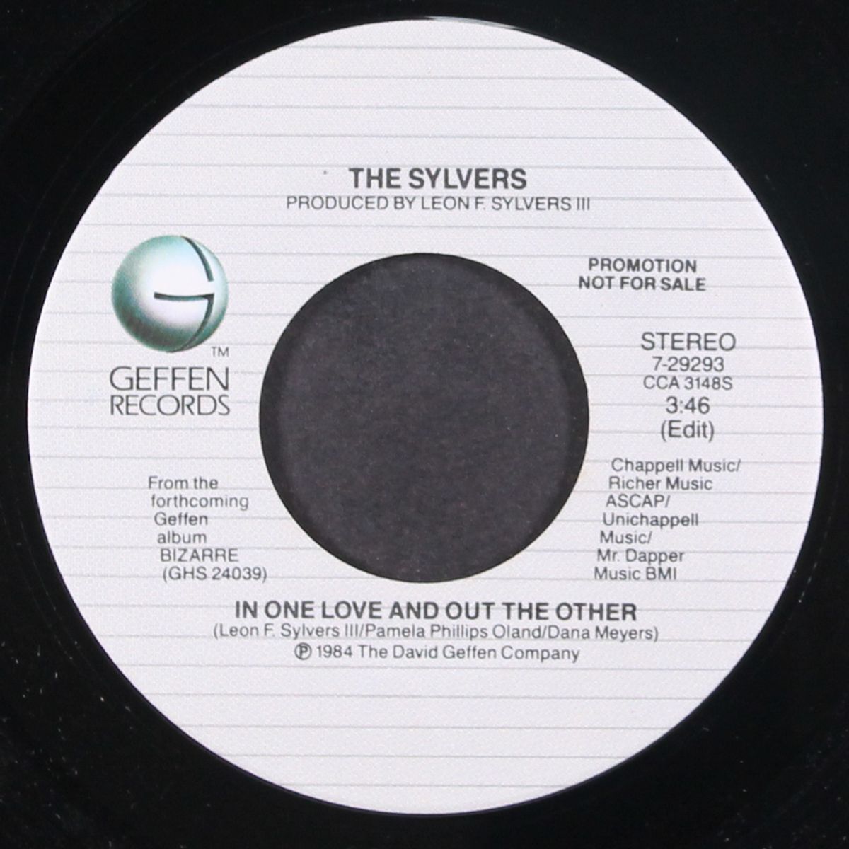 in one love and out the other / same by SYLVERS