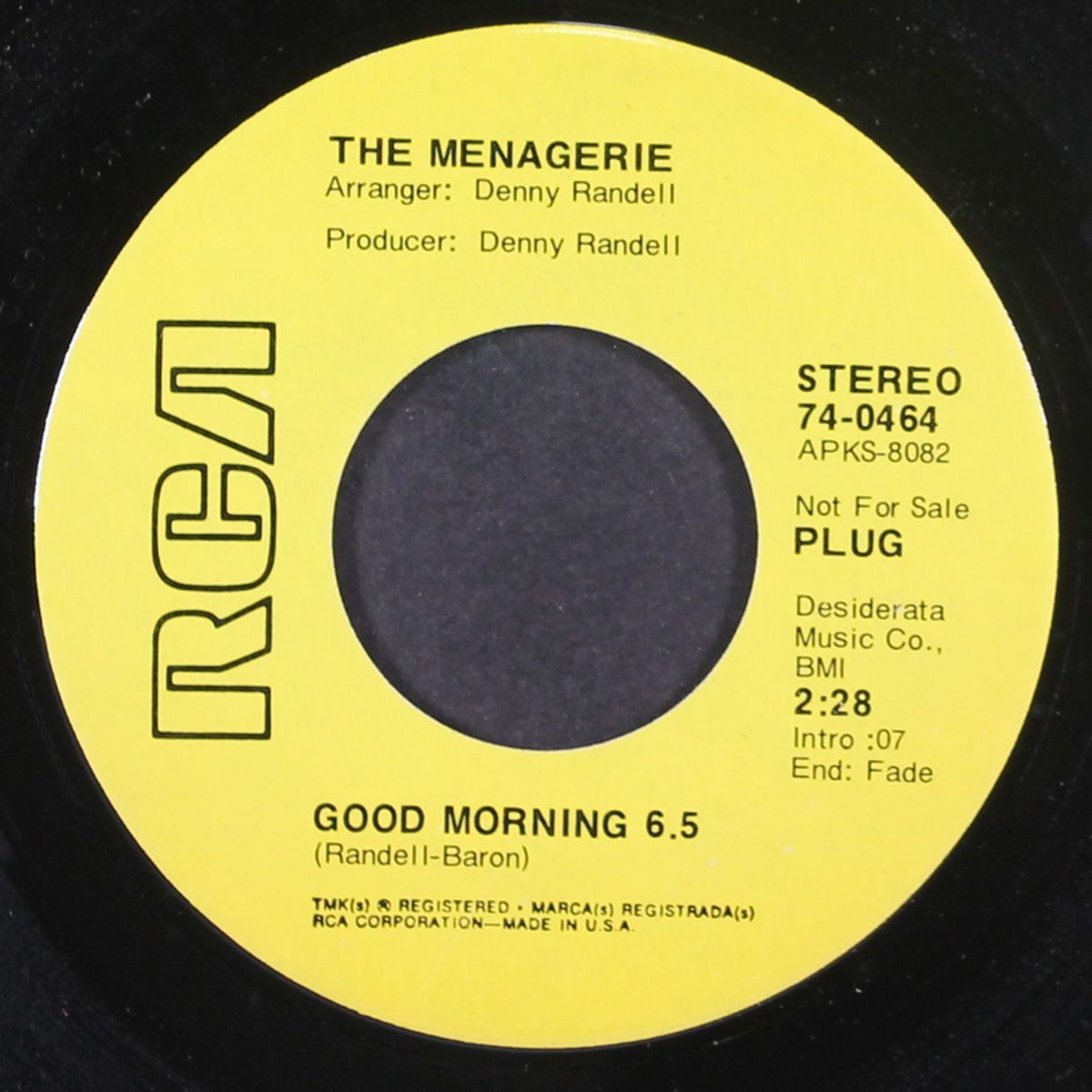 good morning 6.5 by MENAGERIE