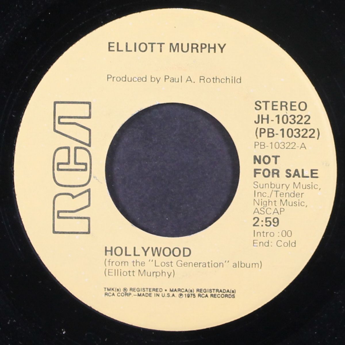 hollywood / mono by ELLIOTT MURPHY