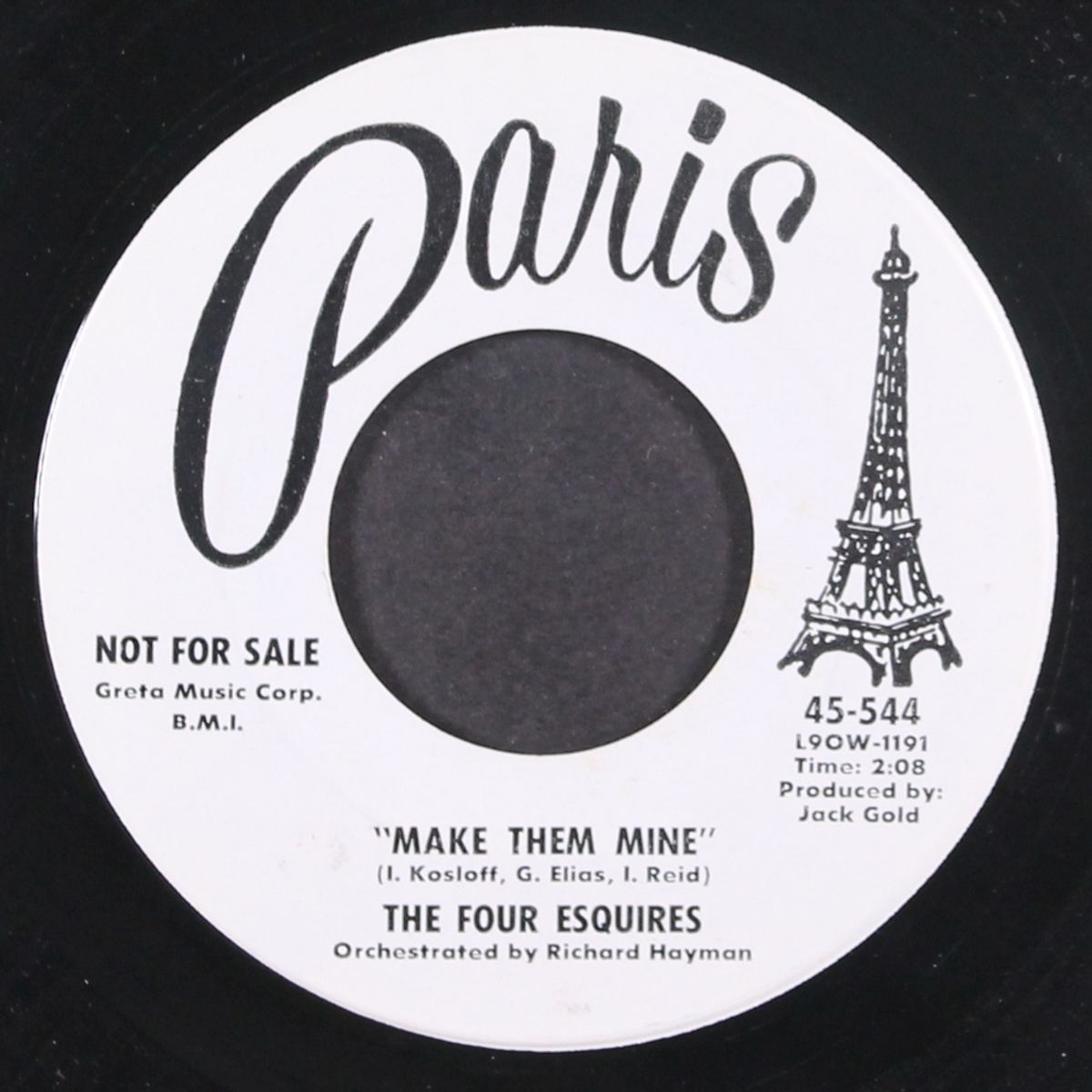make them mine / peg o' my heart by FOUR ESQUIRES