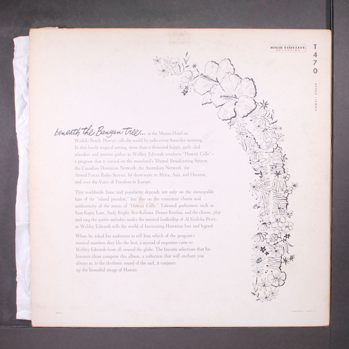 hawaii calls by WEBLEY EDWARDS