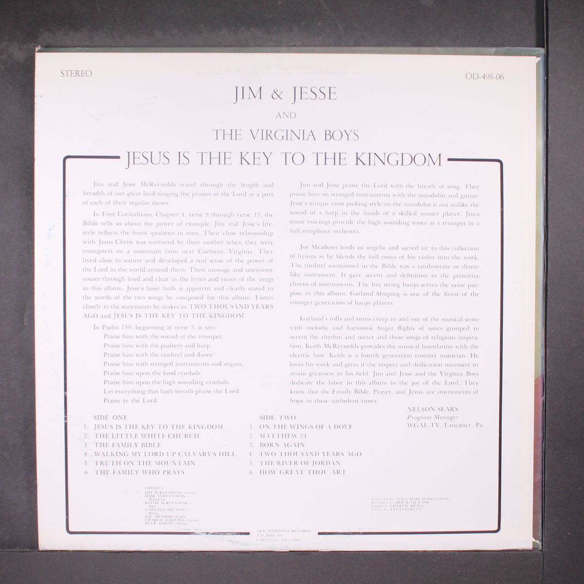 jesus is the key to the kingdom by JIM & JESSE