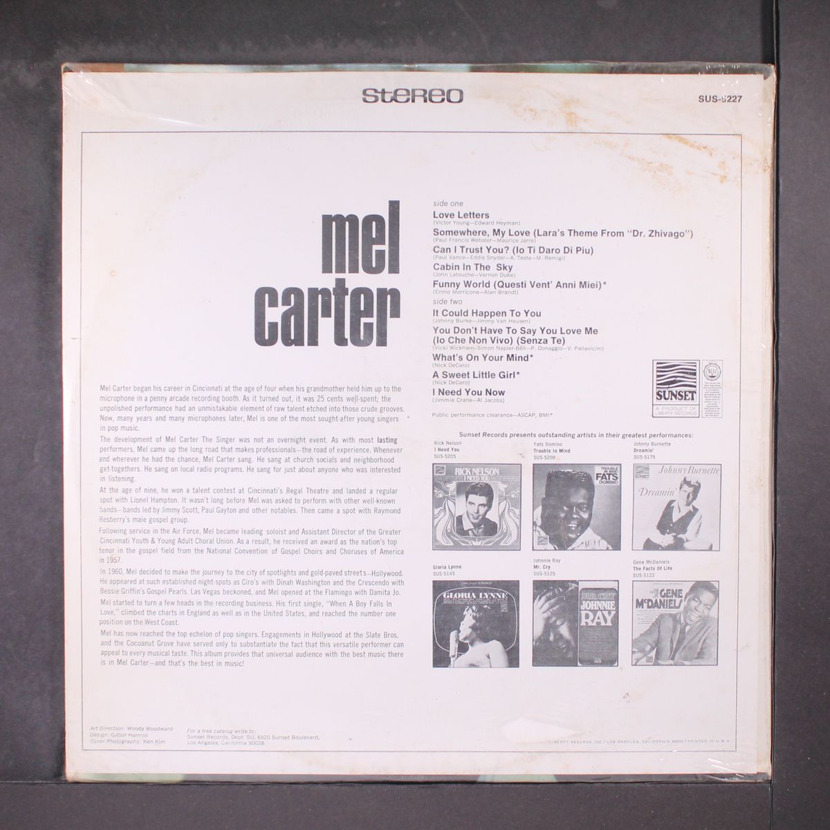 mel carter by MEL CARTER