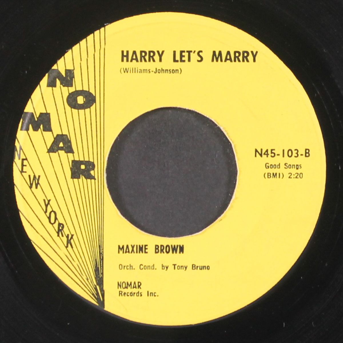 all in my mind / harry, let's marry by MAXINE BROWN