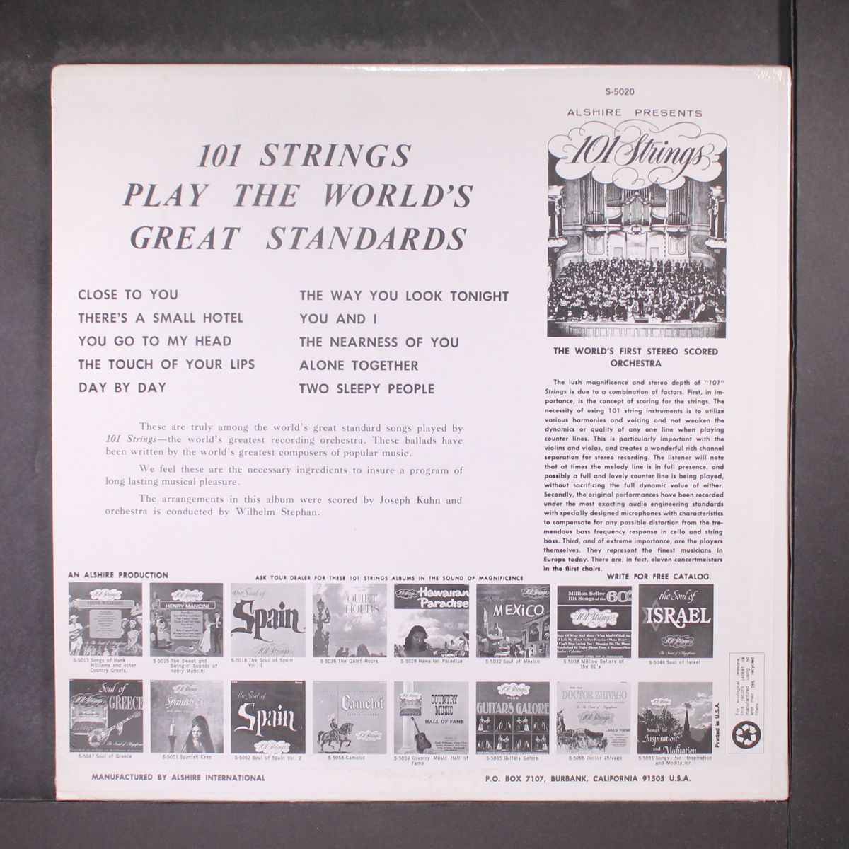 play the world's greatest standards by 101 STRINGS