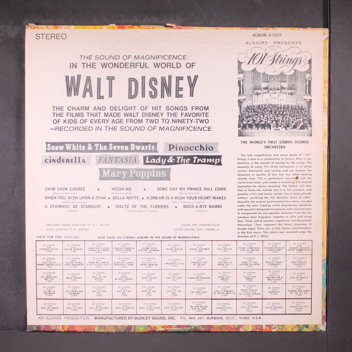 wonderful world of walt disney by 101 STRINGS