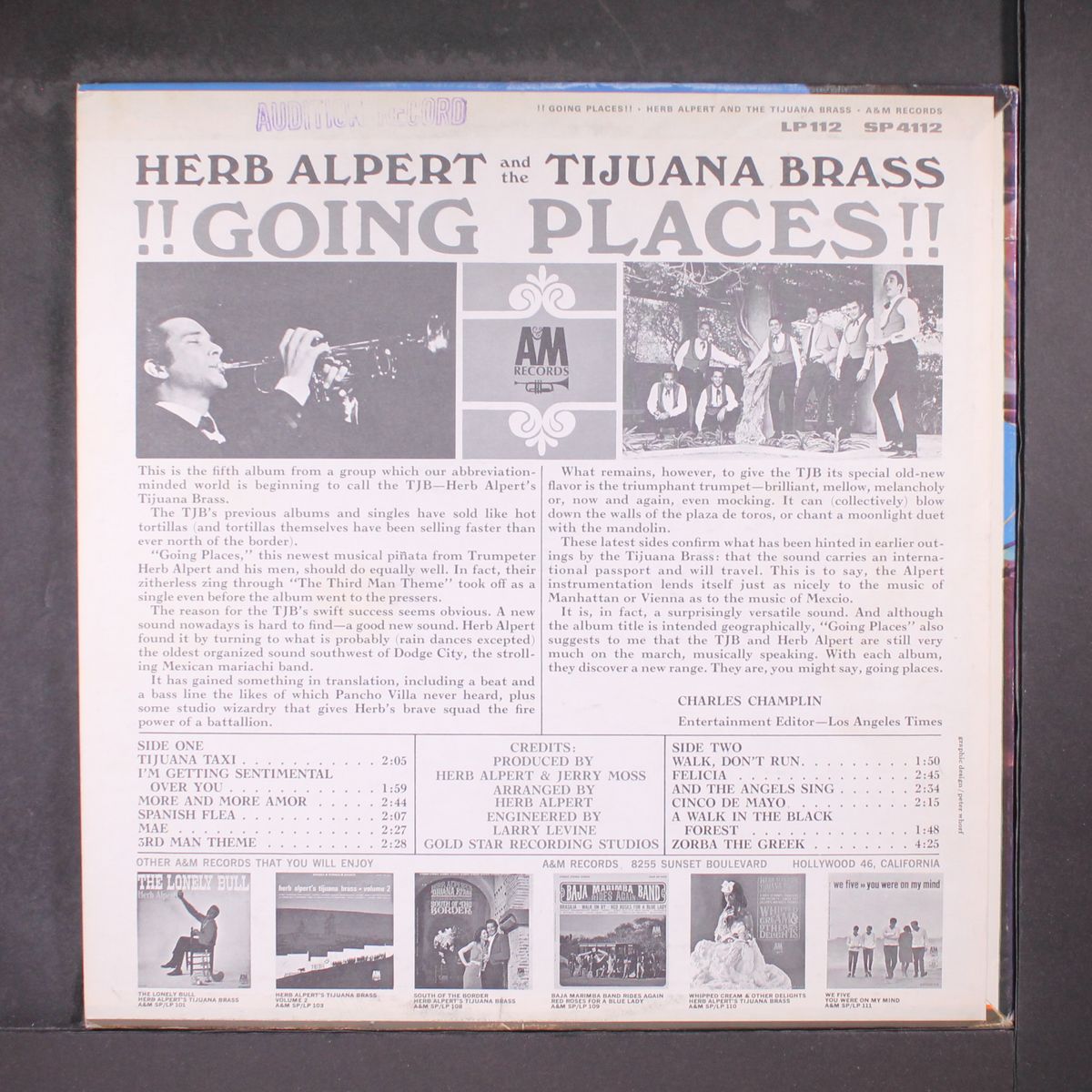 going places!! by HERB ALPERT & TIJUANA BRASS