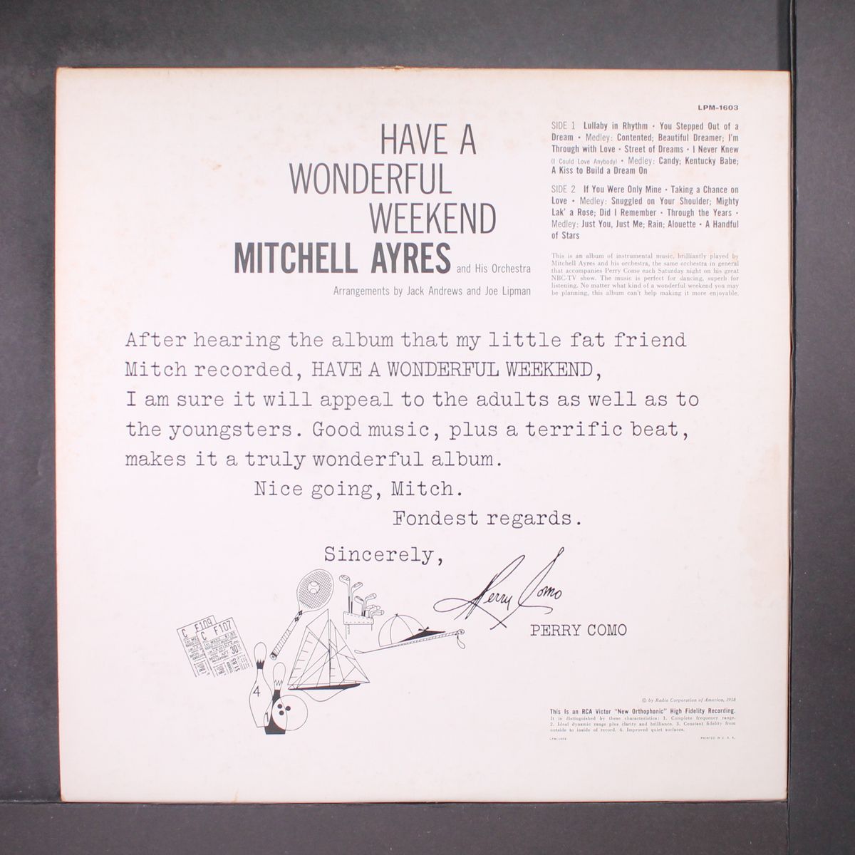 have a wonderful weekend by MITCHELL AYRES