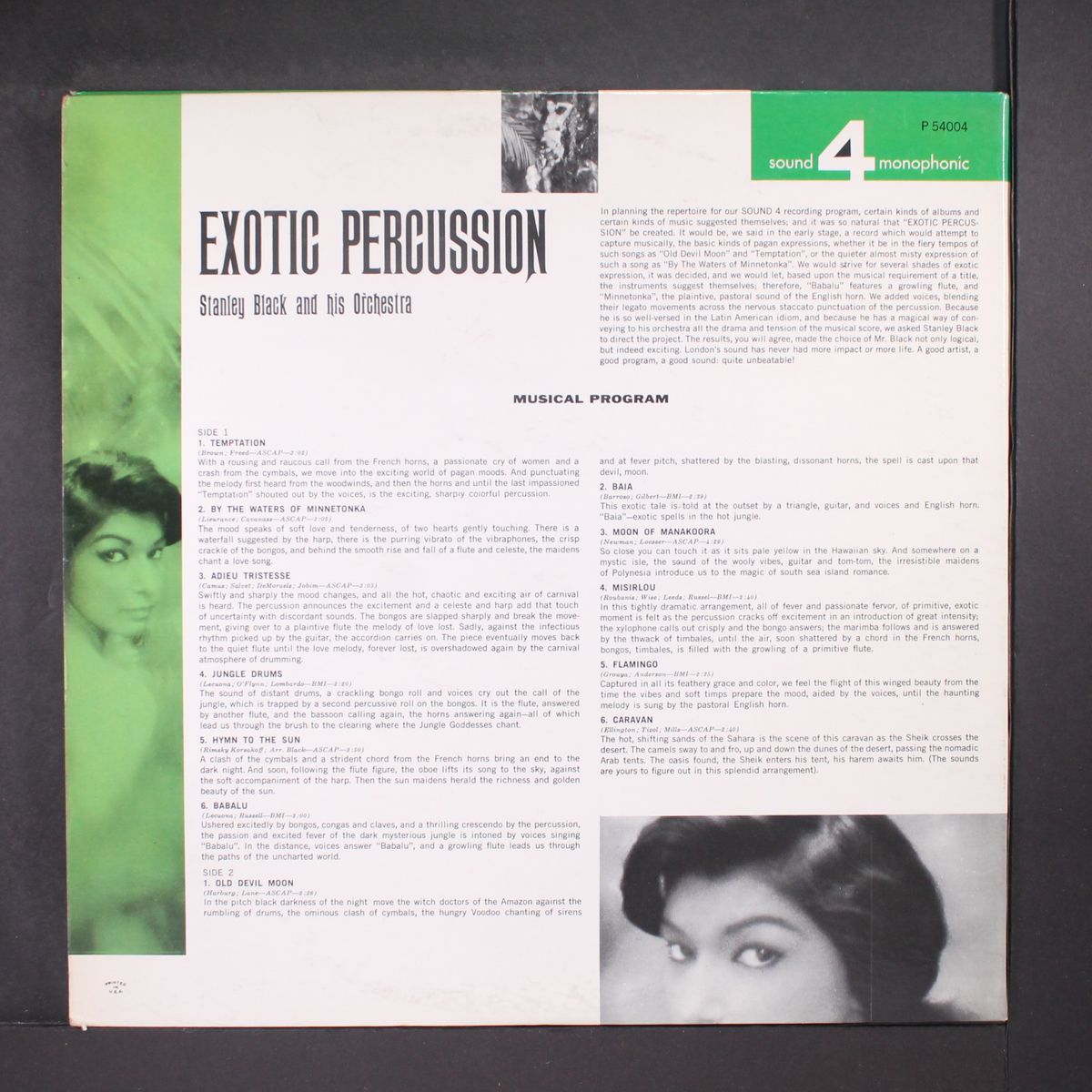 exotic percussion by STANLEY BLACK