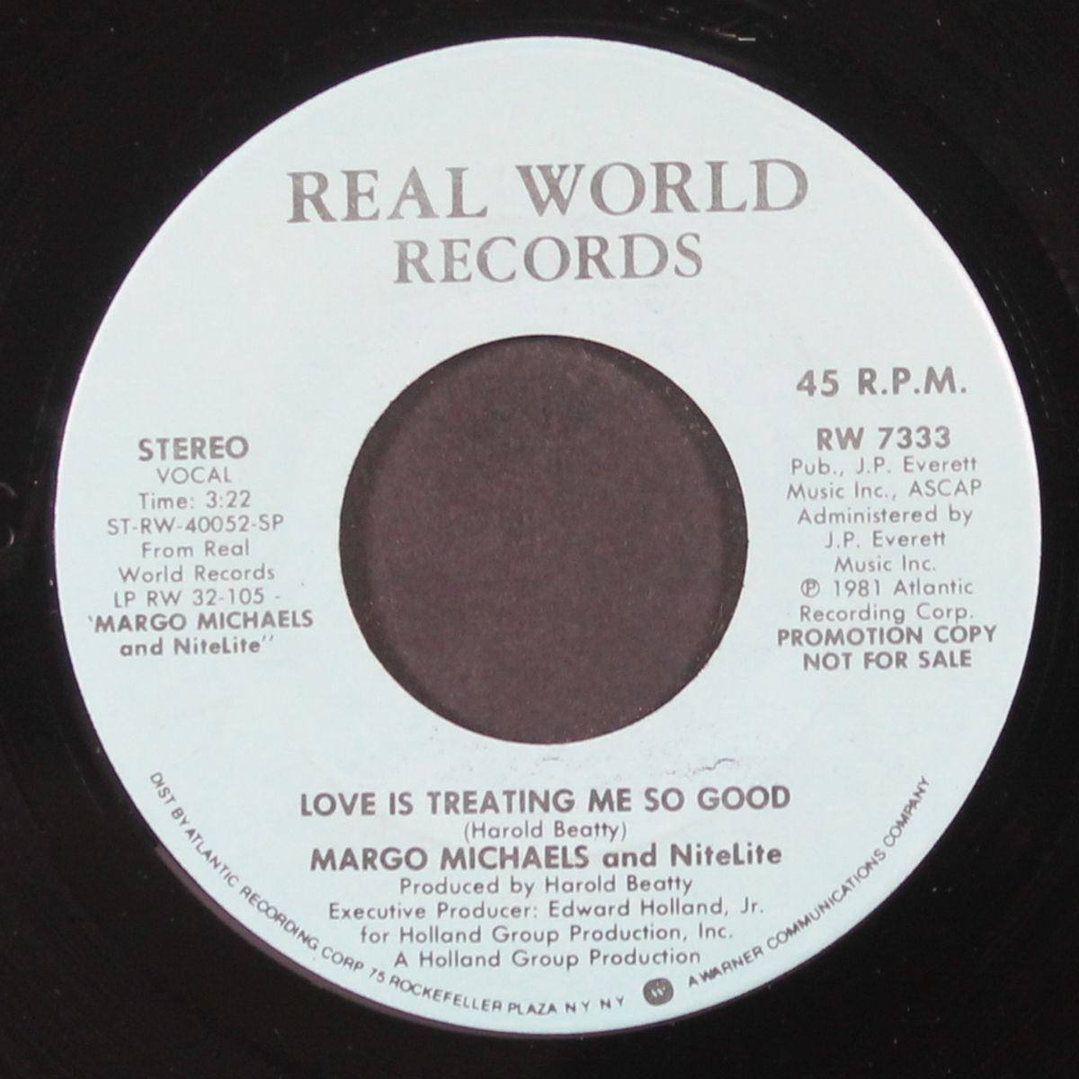 i ain't changing / love is treating me so good by MARGO MICHAELS & NITELITE