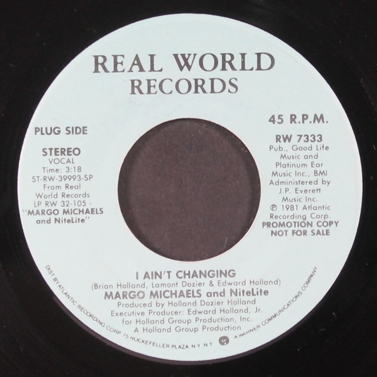 i ain't changing / love is treating me so good by MARGO MICHAELS & NITELITE