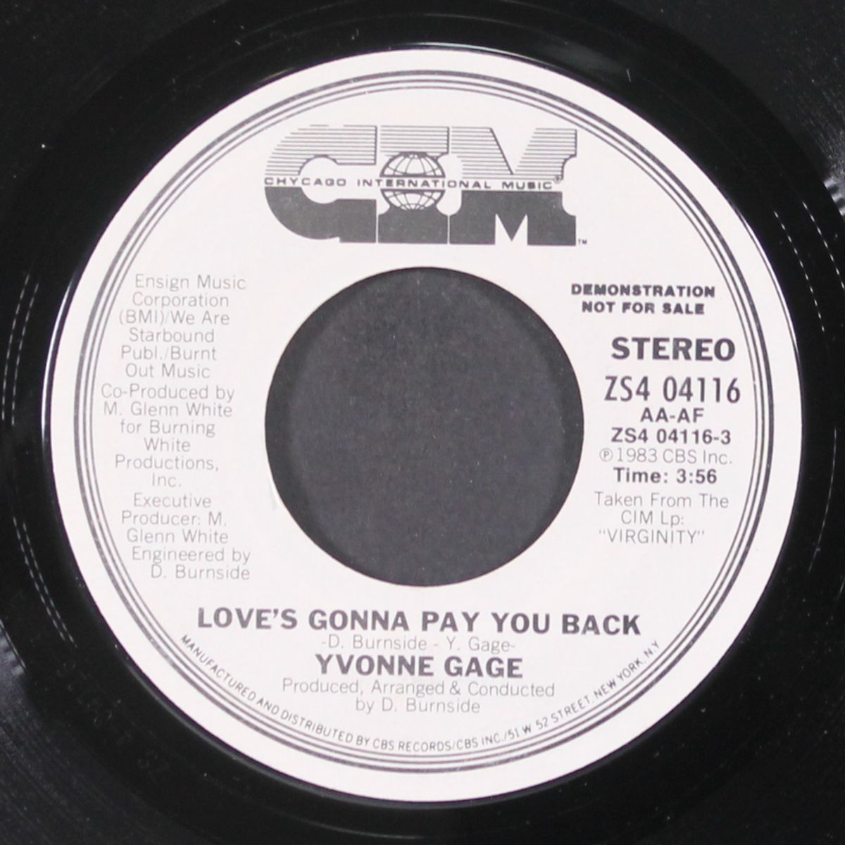 love's gonna pay you back / same by YVONNE GAGE