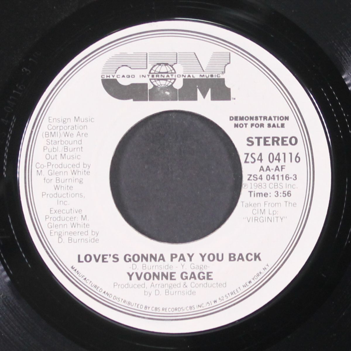 love's gonna pay you back / same by YVONNE GAGE