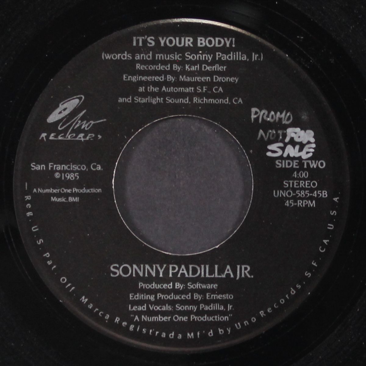 it's your body / talk to me! by SONNY PADILLA, JR.