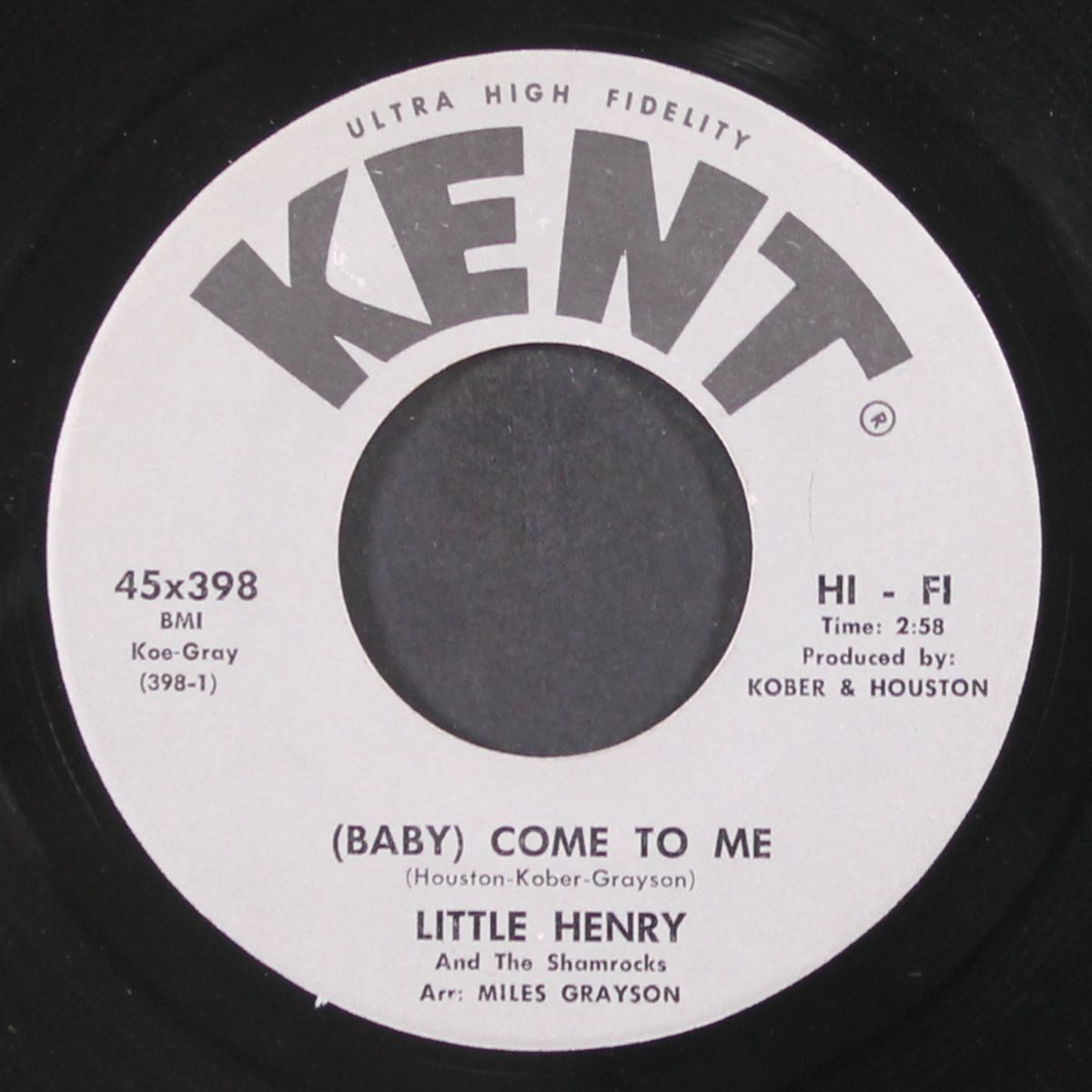 come to me / the ta ta song by LITTLE HENRY & SHAMROCKS