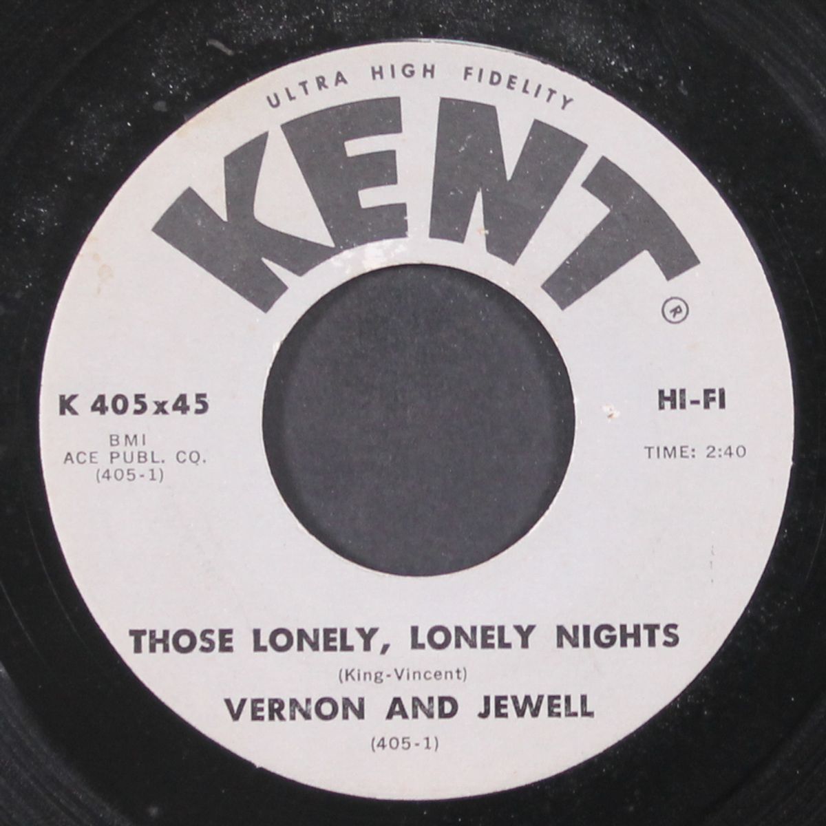 those lonely, lonely nights / that's a rockin good way by VERNON & JEWELL