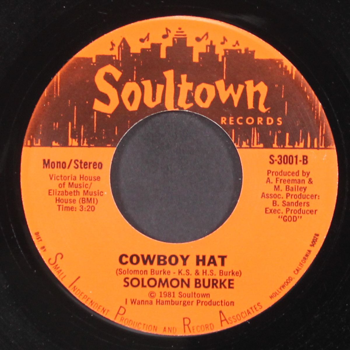 bettin on america / cowboy hat by SOLOMON BURKE