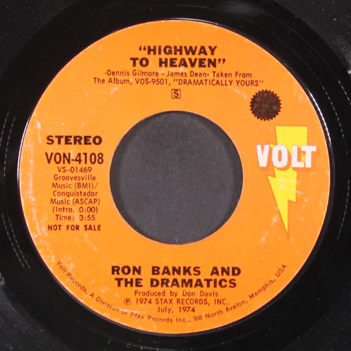 highway to heaven / same by RON BANKS & DRAMATICS