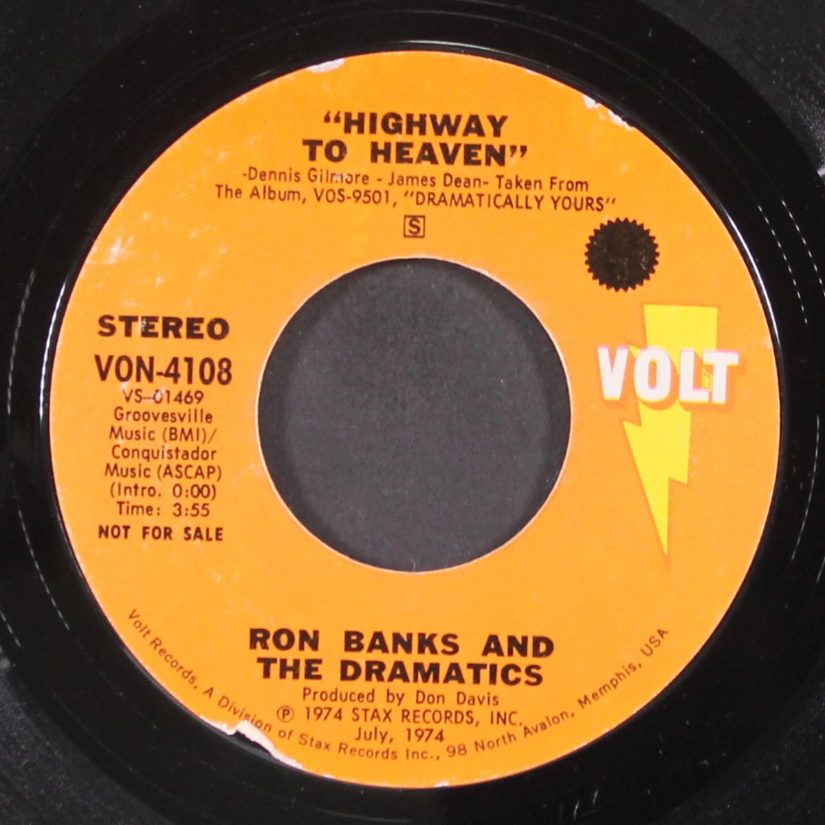 highway to heaven / same by RON BANKS & DRAMATICS