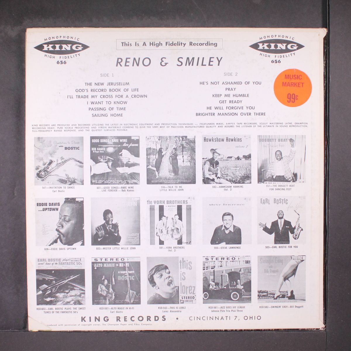 sacred songs by RENO & SMILEY
