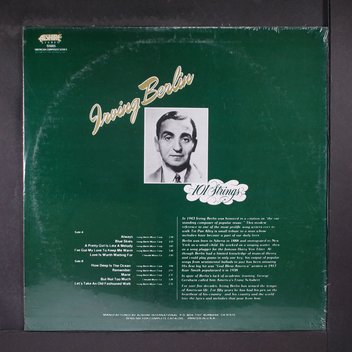 irving berlin by 101 STRINGS