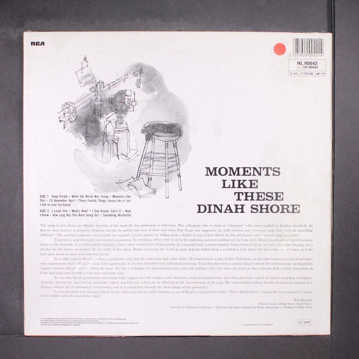 moments like these by DINAH SHORE