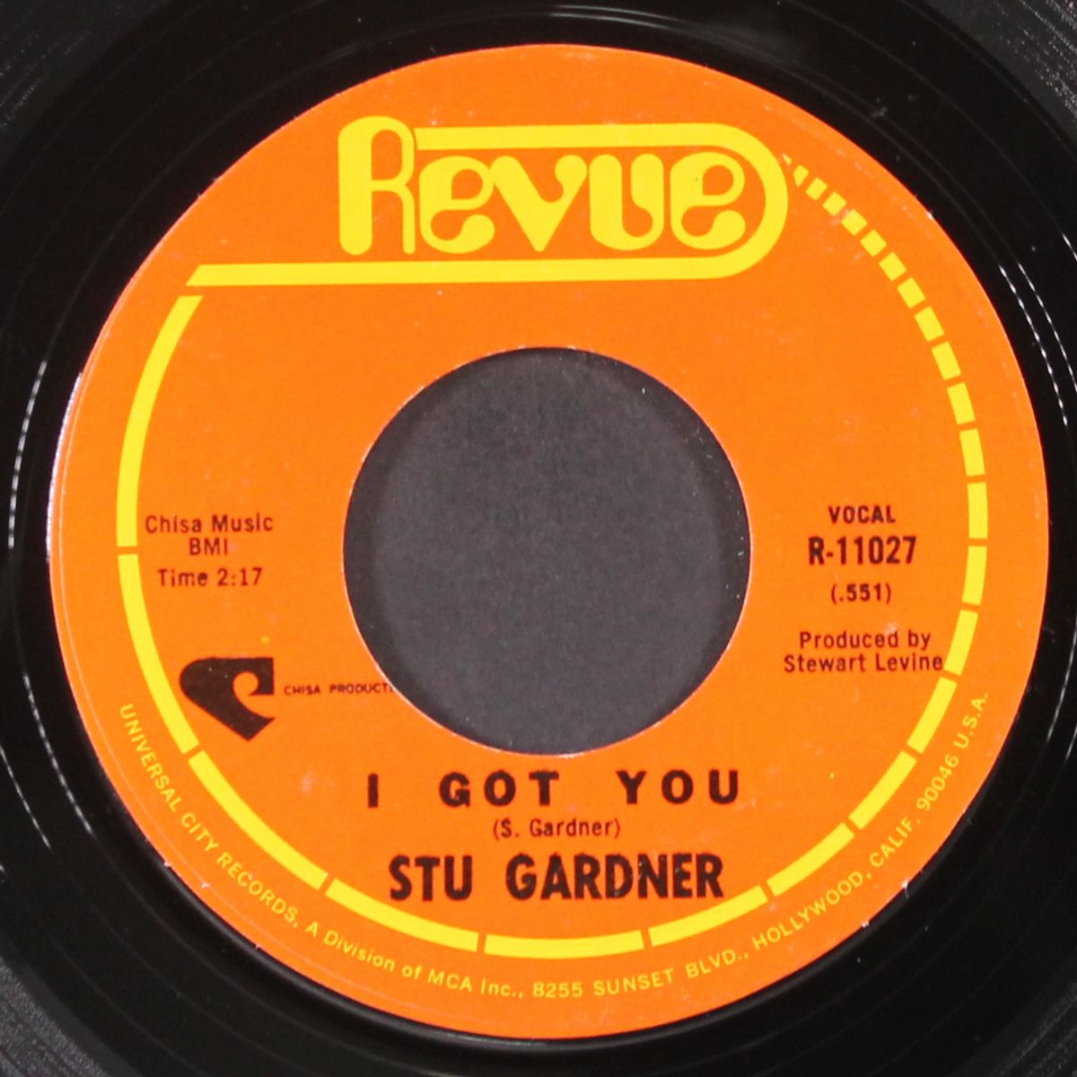 i got you / 634-5789 by STU GARDNER