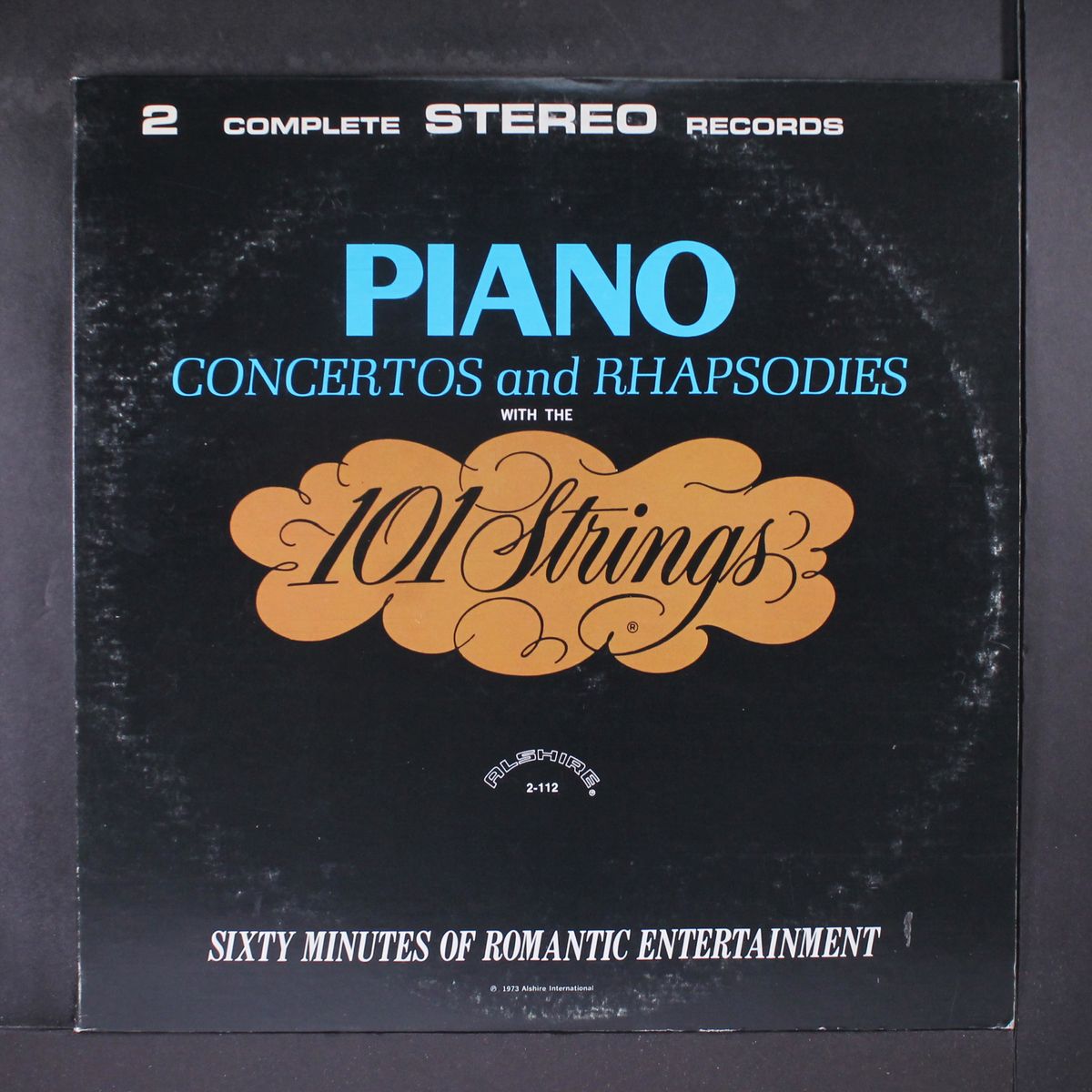 piano concertos and rhapsodies by 101 STRINGS