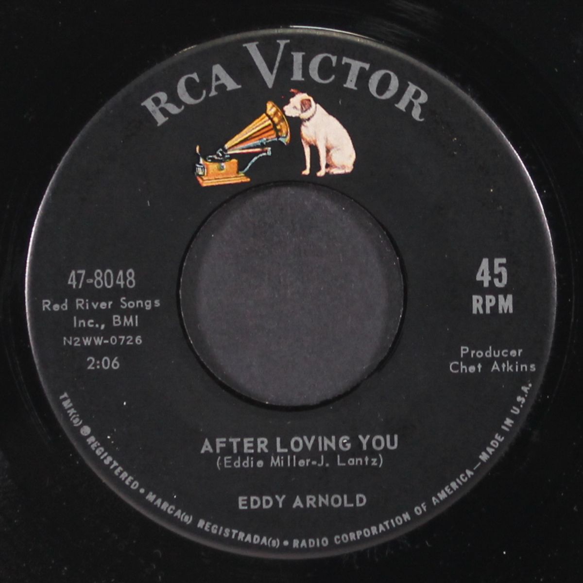 a little heartache / after loving you by EDDY ARNOLD