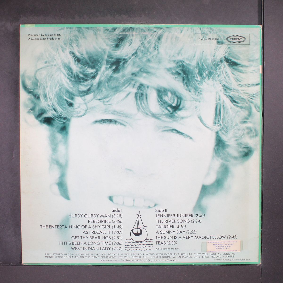 the hurdy gurdy man by DONOVAN