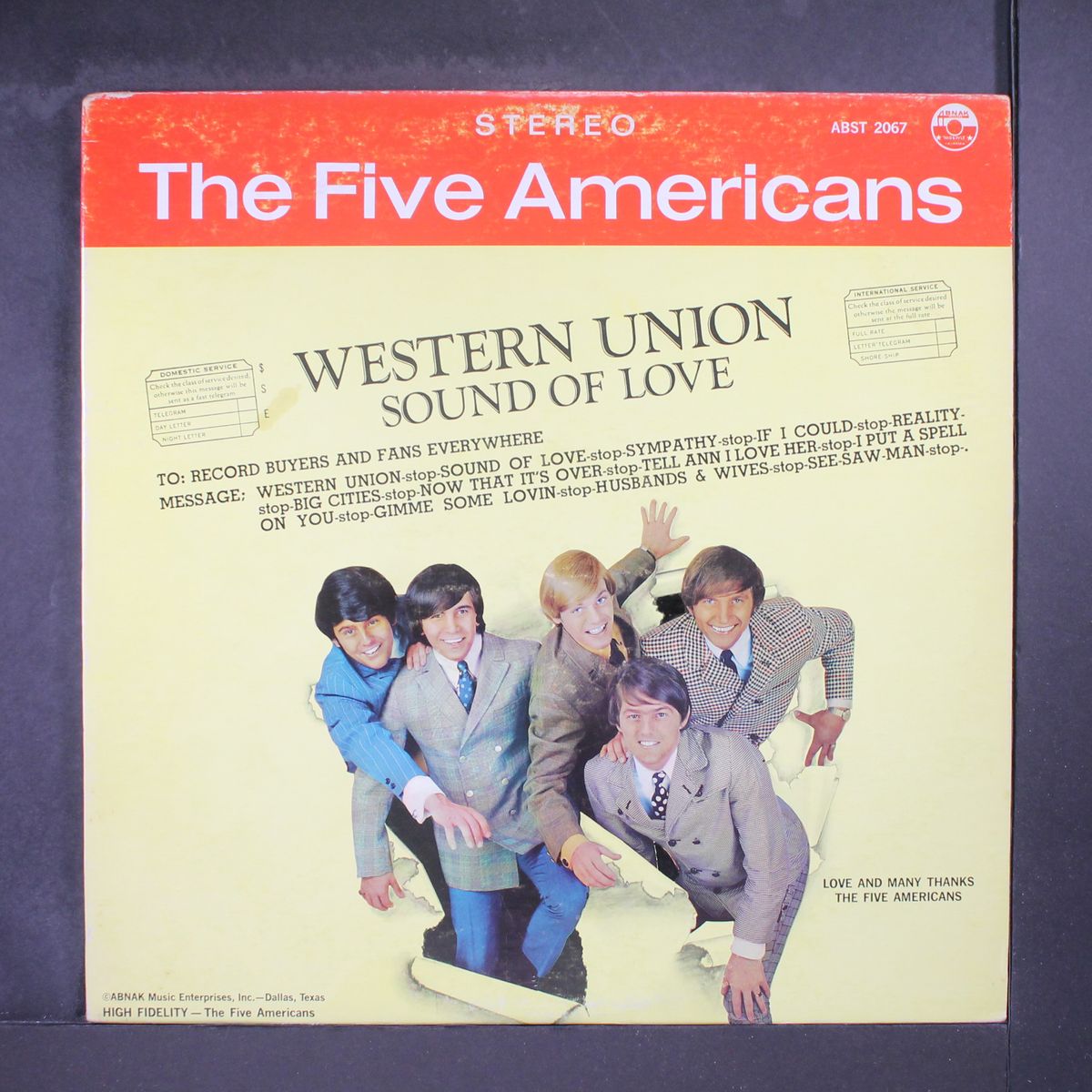western union by FIVE AMERICANS