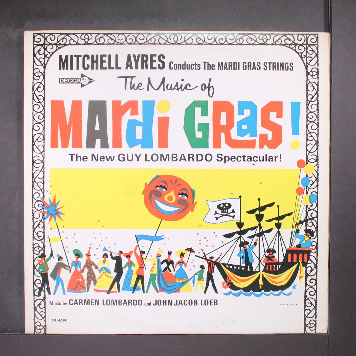 music of mardi gras by MITCHELL AYRES