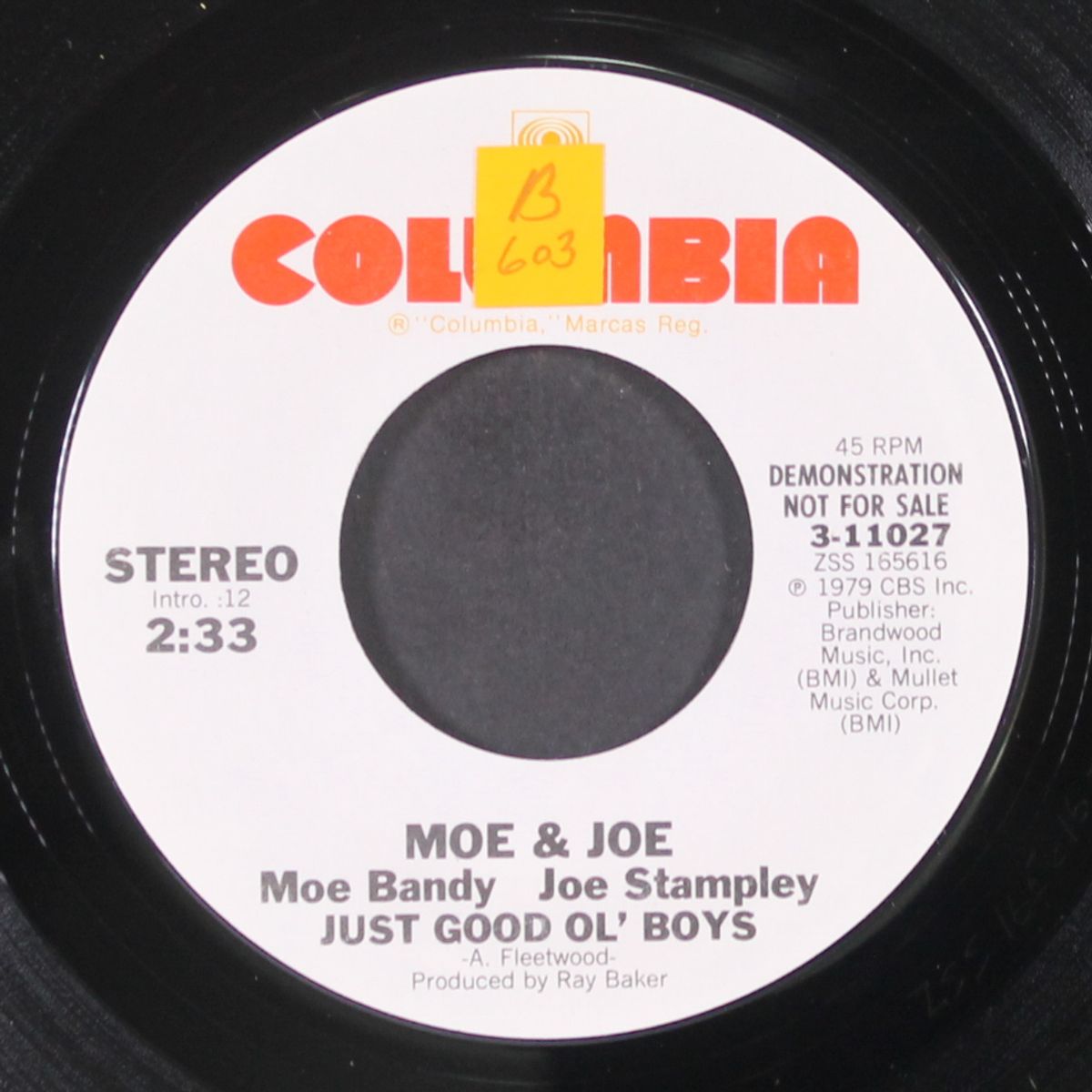 just good ol' boys / mono by MOE BANDY & JOE STAMPLEY