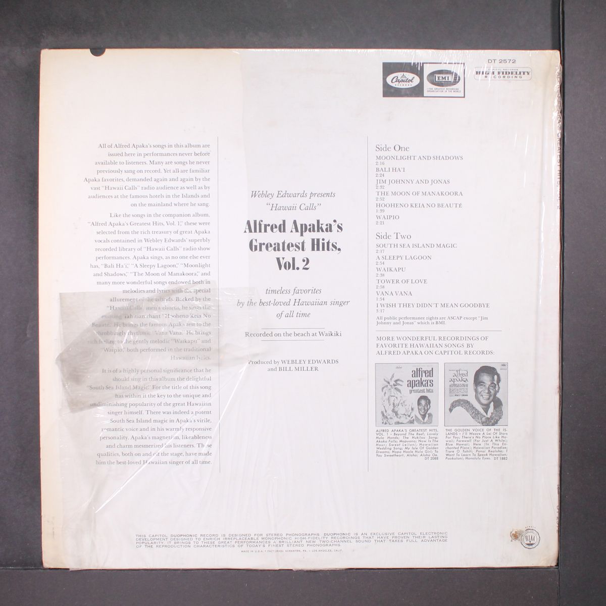 greatest hits, vol. 2 by ALFRED APAKA
