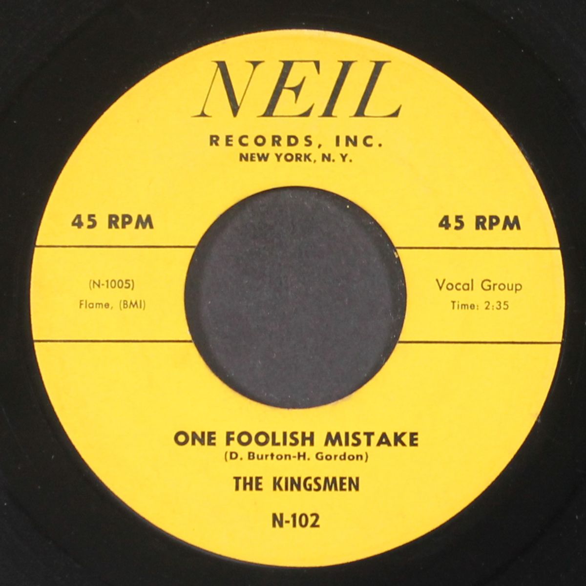 stranded love / one foolish mistake by KINGSMEN