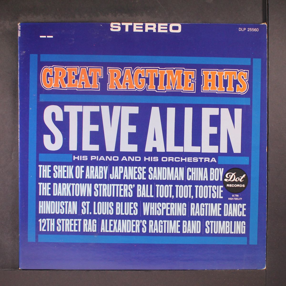 great ragtime hits by STEVE ALLEN