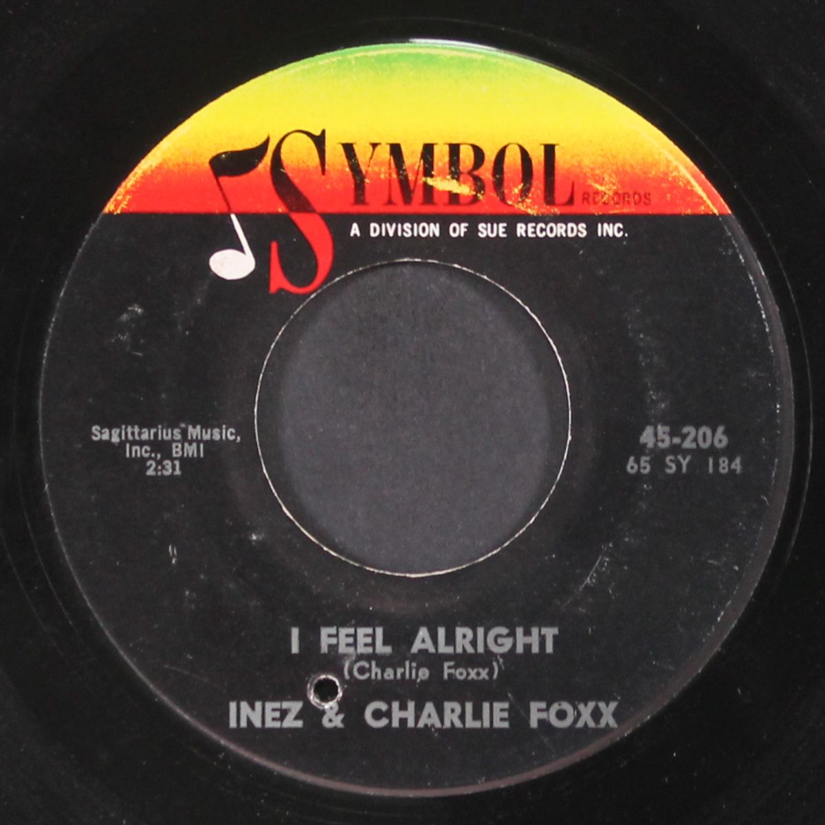 i feel alright / my momma told me by INEZ & CHARLIE FOXX