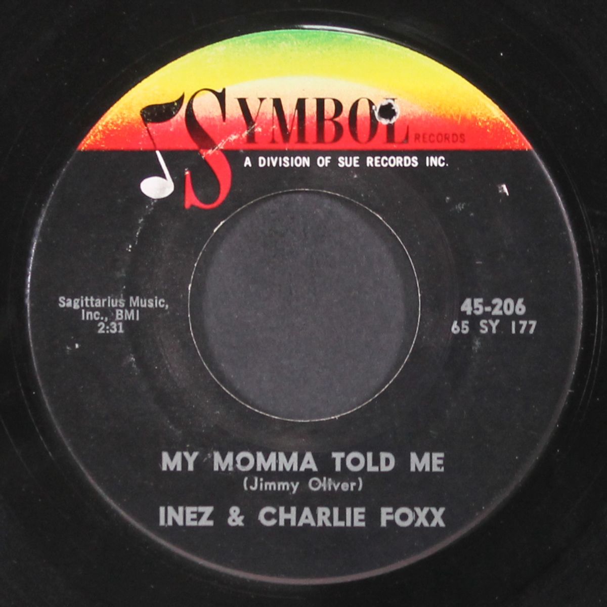 i feel alright / my momma told me by INEZ & CHARLIE FOXX