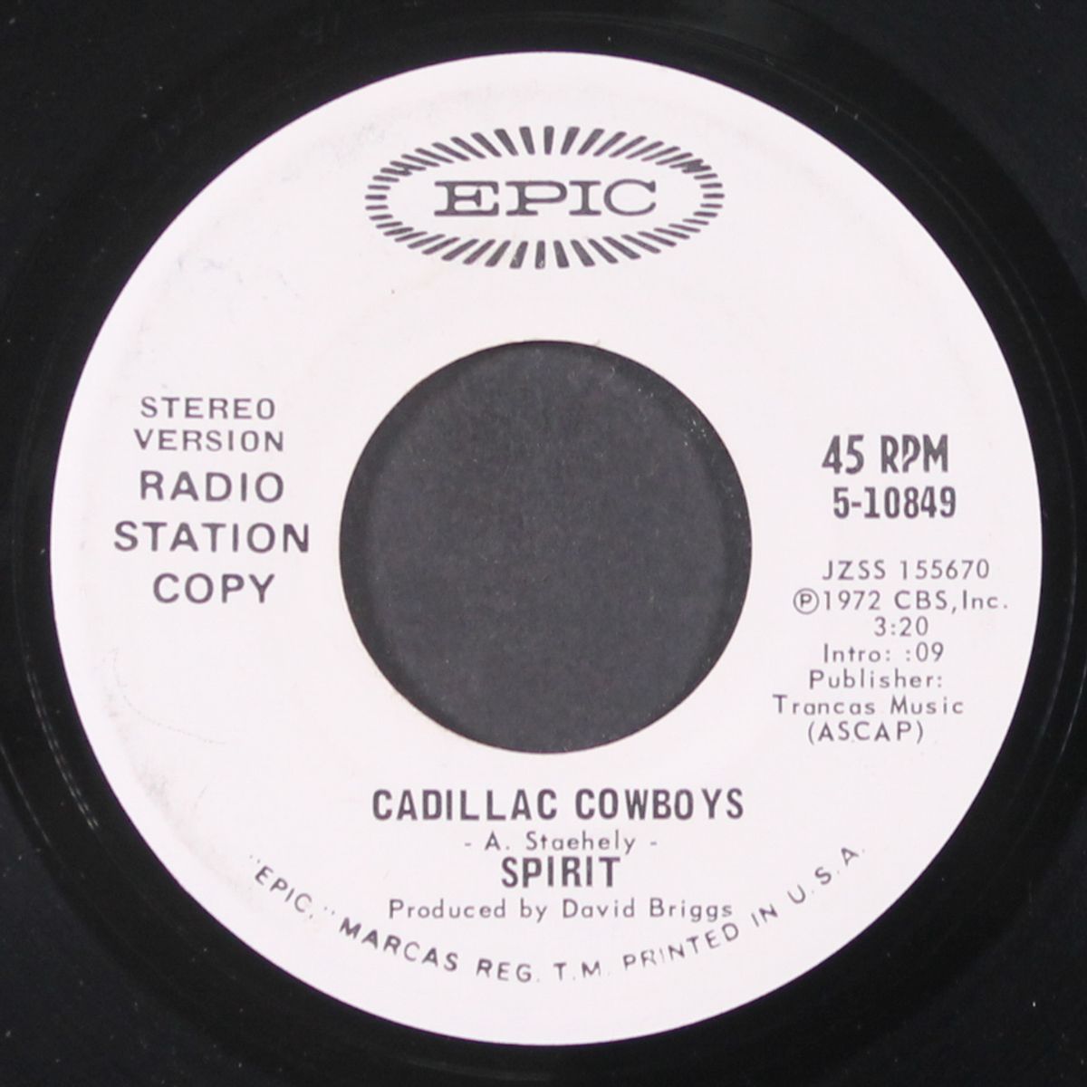 cadillac cowboys / darkness by SPIRIT