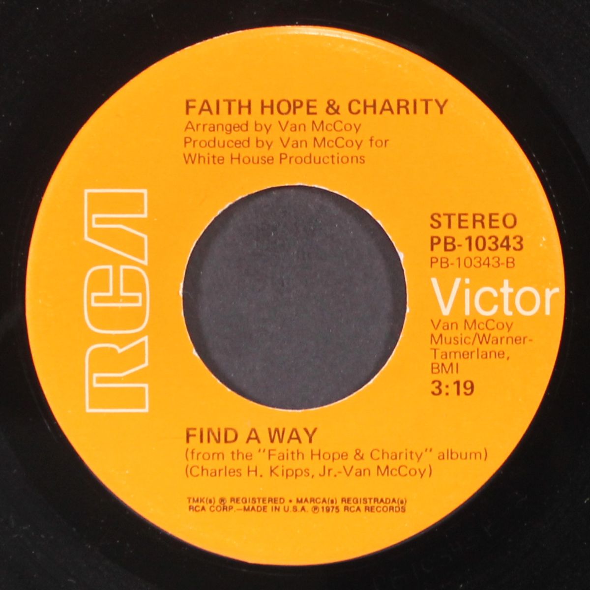 to each his own / find a way by FAITH HOPE & CHARITY