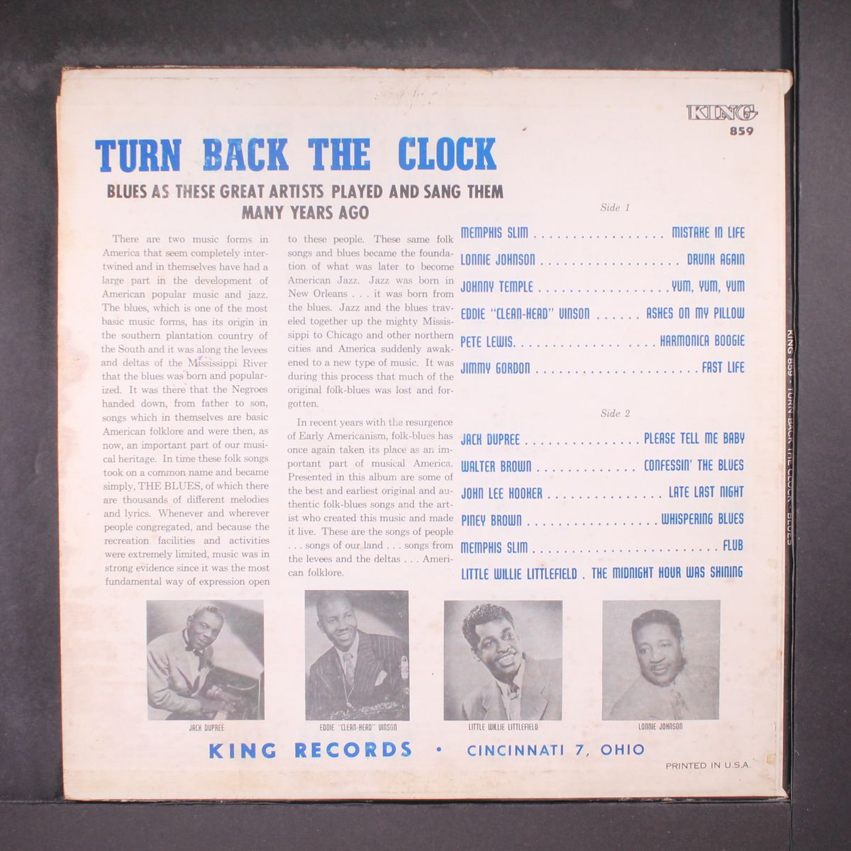 turn back the clock by VARIOUS