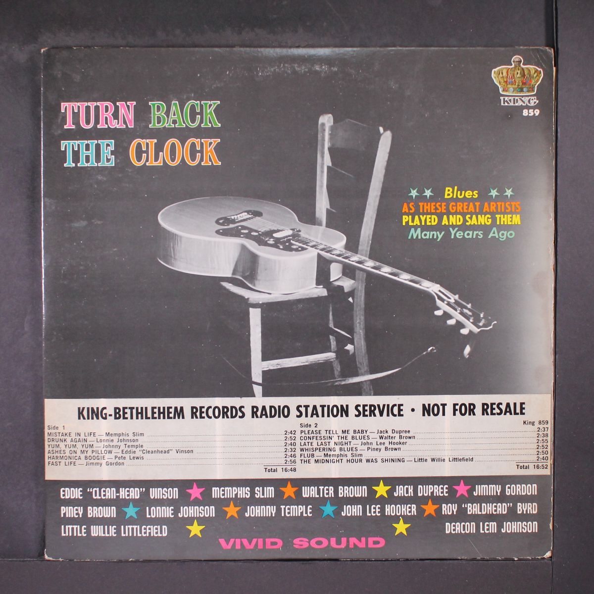 turn back the clock by VARIOUS